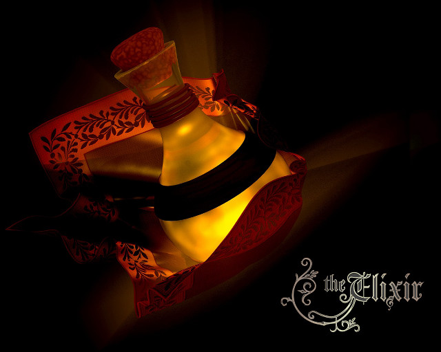 Wine bottle red ribbon black #2 free wallpaper for desktop - medium preview image