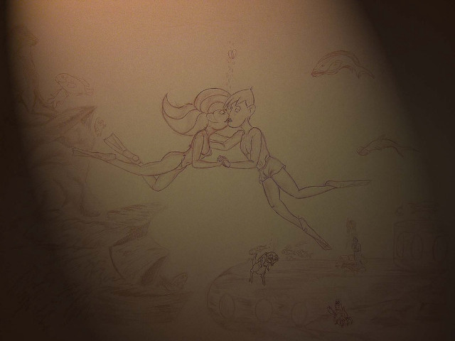 Woman flying cat bird air #2 free wallpaper for desktop - medium preview image