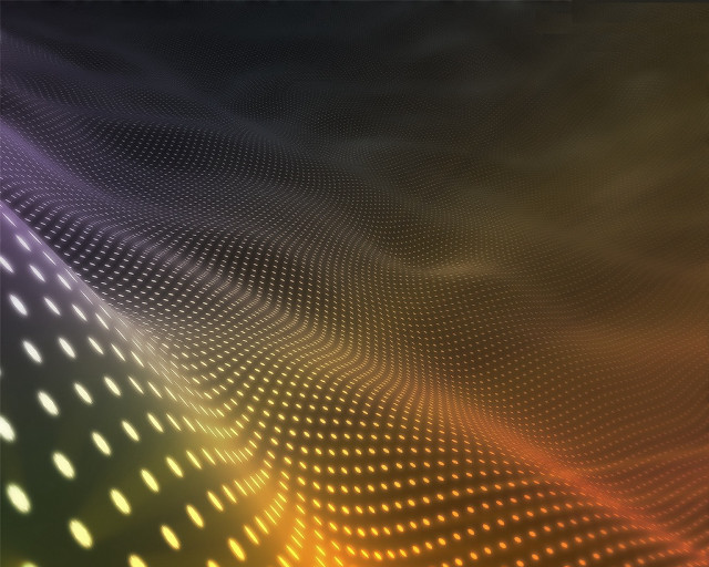 Colorful dots rainbow background black free wallpaper for desktop - medium preview image