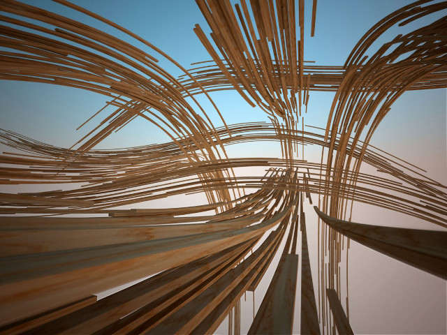 Sticks circle air sky background #2 free wallpaper for desktop - medium preview image