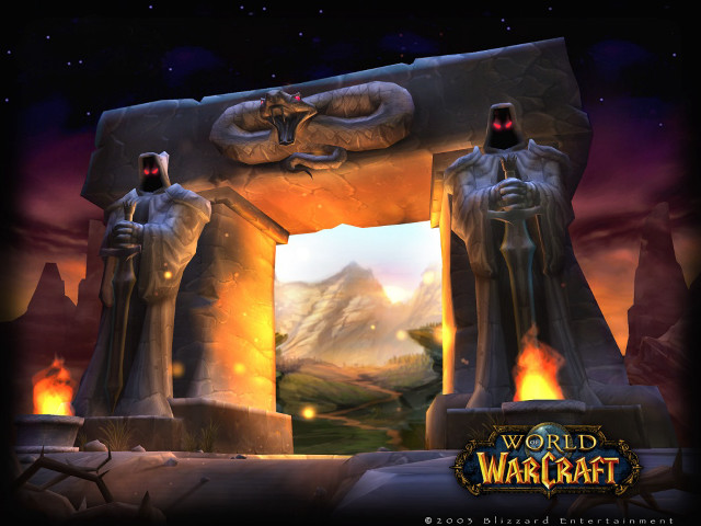 World of warcraft entrance giant free wallpaper for desktop - medium preview image