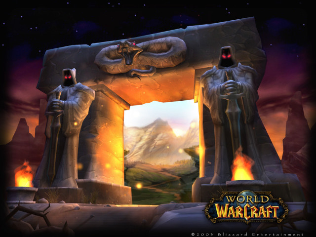 World of warcraft entrance giant #2 free wallpaper for desktop - medium preview image