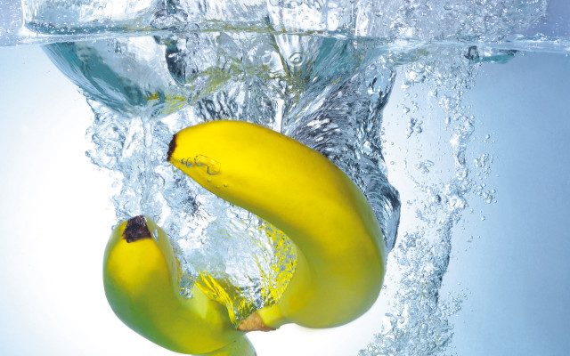 Banana water together #2 free wallpaper for desktop - medium preview image