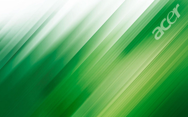 Green white abstract background acer free wallpaper for desktop - medium preview image