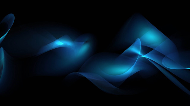 Blue abstract background wavy lines free wallpaper for desktop - medium preview image