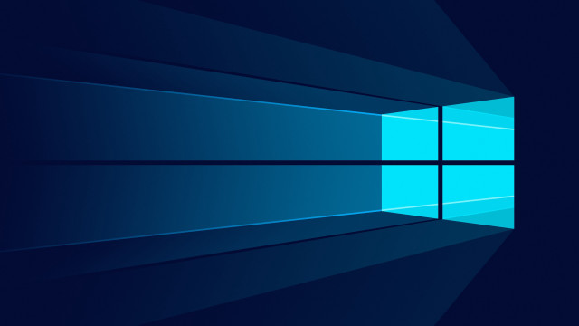 Blue background window light middle free wallpaper for desktop - medium preview image