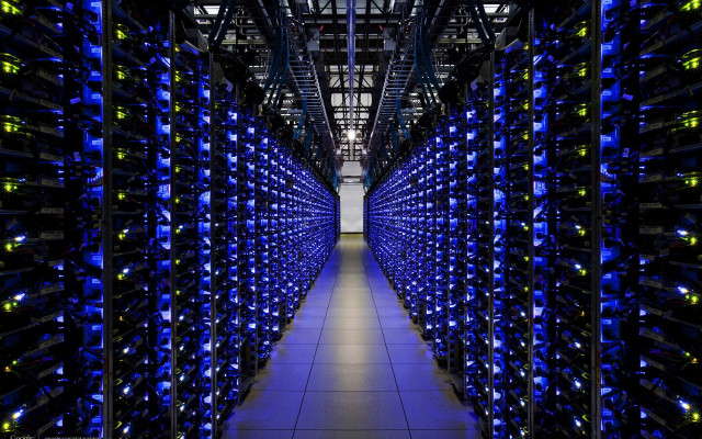 Blue yellow wine bottles walkway free wallpaper for desktop - medium preview image