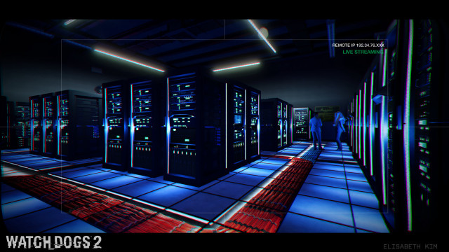 Computer room servers red carpet free wallpaper for desktop - medium preview image