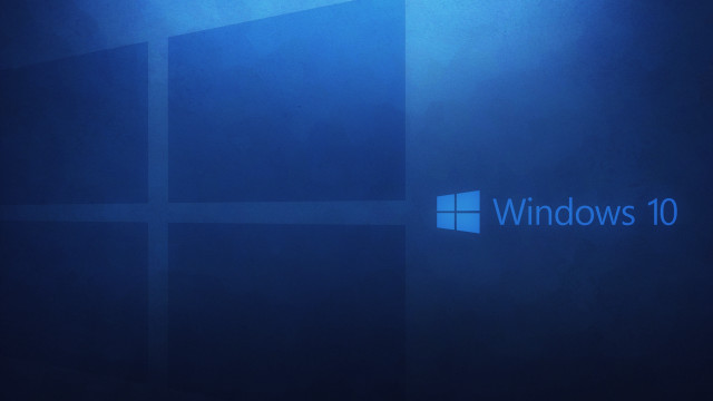 Blue wall windows10 logo blue free wallpaper for desktop - medium preview image