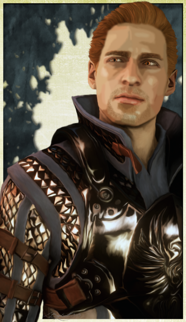 Man leather outfit sword tree free wallpaper for mobile - medium preview image