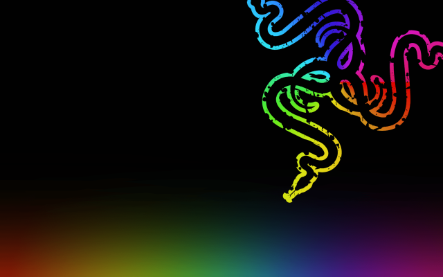 Colorful lizard rainbow background black free wallpaper for desktop - medium preview image