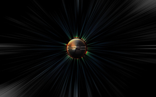 Space station star field planet free wallpaper for desktop - medium preview image