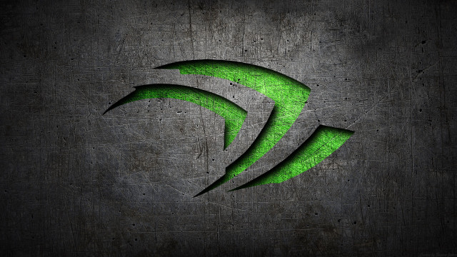 Green logo black background grungy free wallpaper for desktop - medium preview image