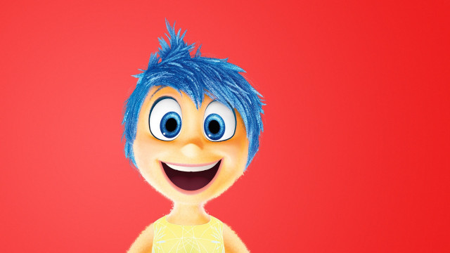 Cartoon character blue hair smile #4 free wallpaper for desktop - medium preview image