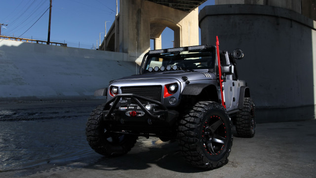 Jeep big tire front bridge free wallpaper for desktop - medium preview image