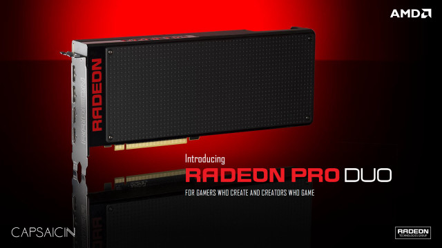Amd radeon pro duo black free wallpaper for desktop - medium preview image