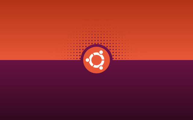 Red orange background circle dot free wallpaper for desktop - medium preview image