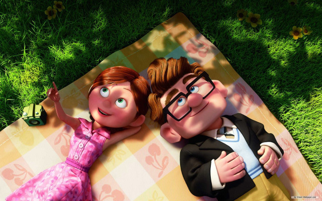 Cartoon character blanket woman dress free wallpaper for desktop - medium preview image