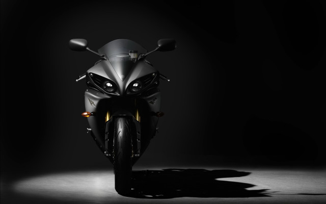 Motorcycle dark room side light free wallpaper for desktop - medium preview image