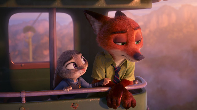 Fox boy window mountains animated free wallpaper for desktop - medium preview image
