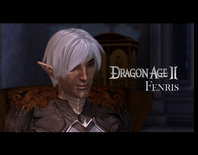 Video game character white hair free wallpaper for desktop - medium preview image