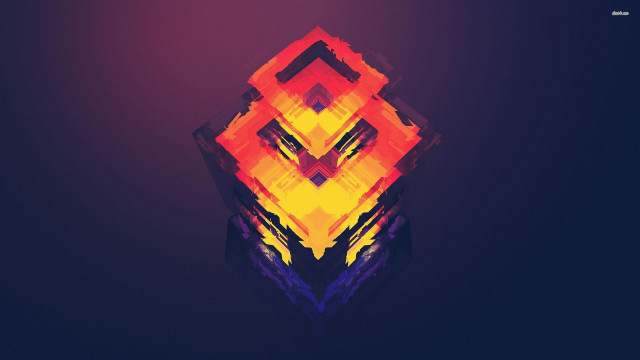 Colorful abstract dark background red #2 free wallpaper for desktop - medium preview image