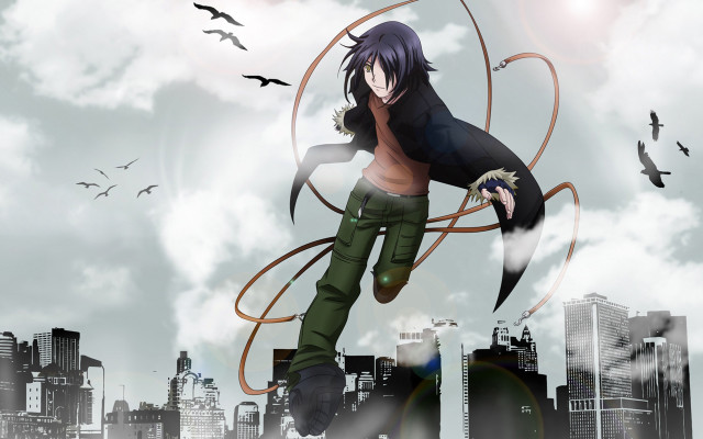 Man black shirt green pants free wallpaper for desktop - medium preview image