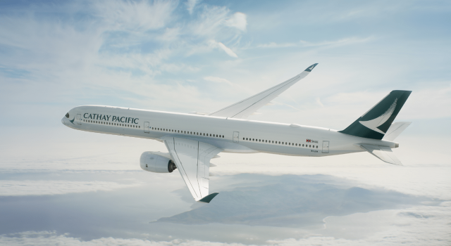 Large white airplane blue sky #2 free wallpaper for desktop - medium preview image