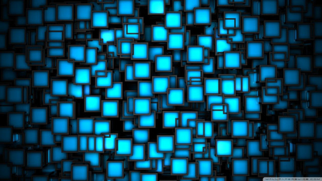 Blue background squares pattern design #7 free wallpaper for desktop - medium preview image