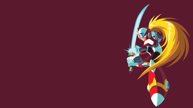 Cartoon character sword red background #2 free wallpaper for desktop - medium preview image
