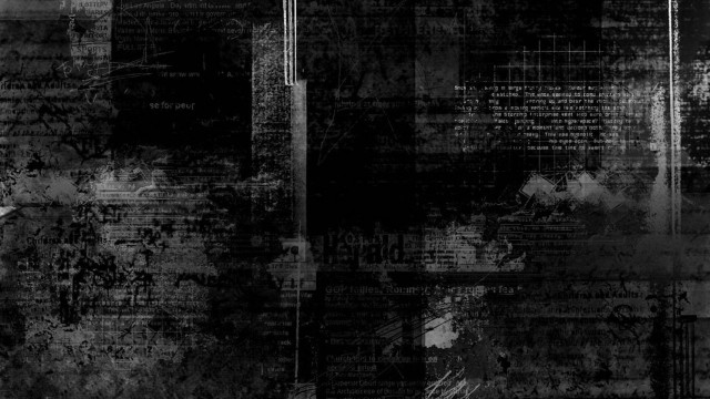 Clocktower grunge cyberpunk monochrome night free wallpaper for desktop - medium preview image