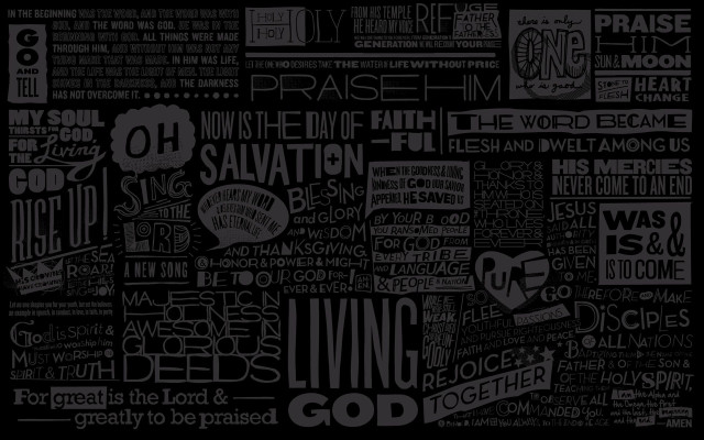 Black white poster words text #2 free wallpaper for desktop - medium preview image