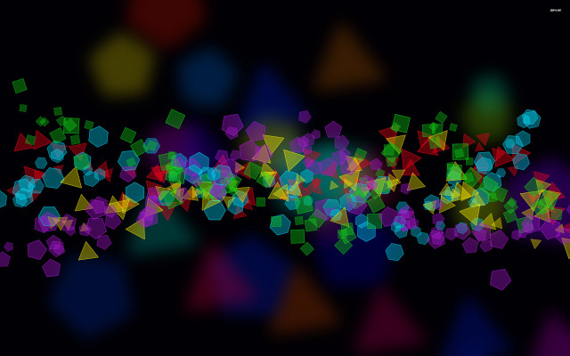 Colorful abstract background black multicolored free wallpaper for desktop - medium preview image