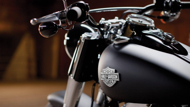 Motorcycle black handlebars black helmet #2 free wallpaper for desktop - medium preview image