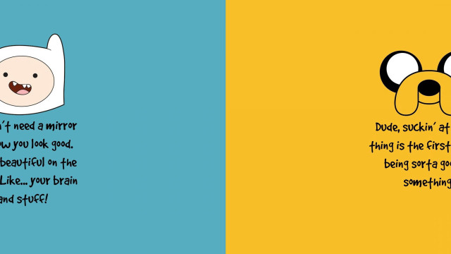 Cartoon dog face quote image free wallpaper for desktop - medium preview image