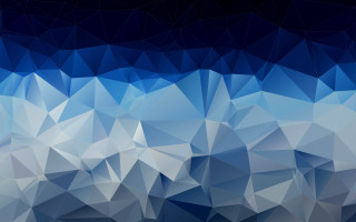 Blue white abstract lowpoly geometric - low free wallpaper