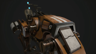 Robot camera light head arm - a robot free wallpaper