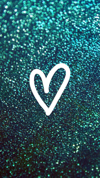 Heart window water droplets white - a heart free wallpaper for mobile