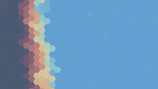 Blue sky white dots small - smooth gradient free wallpaper for desktop