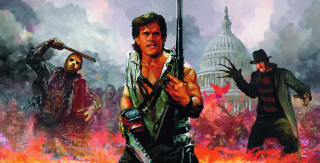 Zombies with guns capitol building - zombie free wallpaper