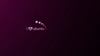 Purple background heart i love - constant free wallpaper