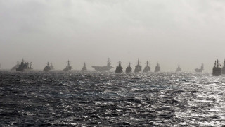 Ships ocean foggy day sky - foggy free wallpaper