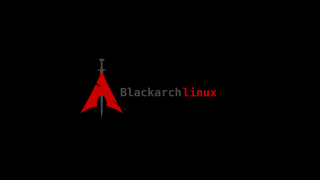 Blackrch linux black red star - a red star free wallpaper