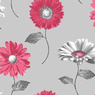 Pink white flower pattern gray - a flower pattern free wallpaper for tablet