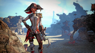 Woman pirate costume desert sword - a desert area free wallpaper