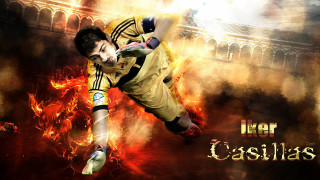 Soccer player kicking ball fire - a soccer player free wallpaper