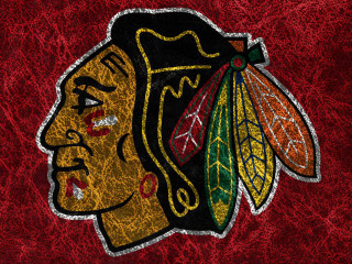Blackhawks logo red grungy hockey - grungy free wallpaper