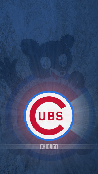 Cubs logo blue teddy bear - cedric seaut free wallpaper for mobile