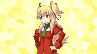 Woman red jacket green tie - a red jacket free wallpaper