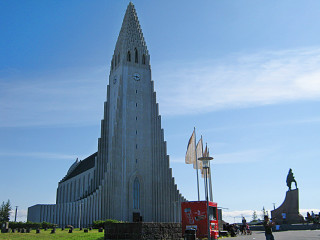 Large building tall tower clock - ásgrímur jónsson free wallpaper